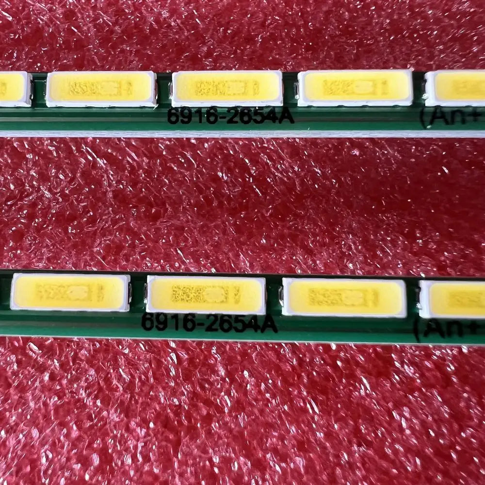 2pcs/lot 34LED 282mm LED backlight strip For 22 21.5 inch 215RVJ REV0.1 6916L-2654A 6p connector