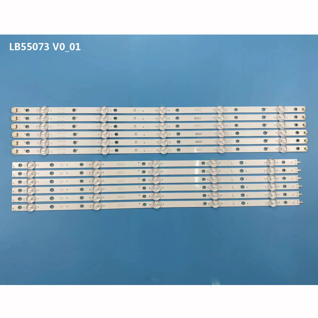 LED backlight strip for Philips 55PUS6503/12 55PUS6703/12 55PUS7303/12 55PUS7503/12 55PUS6162/12 210BZ05DL 210BZ05DR