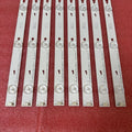8pcs/set LED strip 7LED for TCL 006-P1K3465A 55D2700 U55C7006X1 B55A758U U55P6006 55UC6306 55UC642 55U6700C LVU550CSOTE2