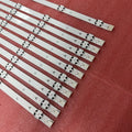 11pcs/set LED backlight strip for ATRON AT65-1905UHD Vestel 65UD8800T VES650QNTB-2W-U12