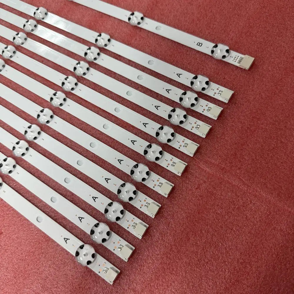 11pcs/set LED backlight strip for ATRON AT65-1905UHD Vestel 65UD8800T VES650QNTB-2W-U12