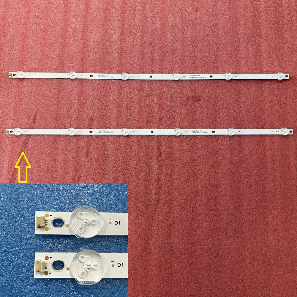 LED strip for Panasonic TX-32ER25022 32PH54062 12 32PH54012 12 4708-K32WDC-A1113N01
