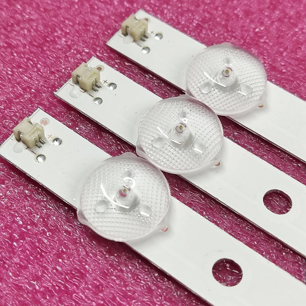 3PCS NEW TV Lamps LED Backlight Strips For DAEWOO L32R630VKE HD TV Bars Kit LED Bands 4708-K320WD-A4213K01 KB-6160 K320WD Rulers