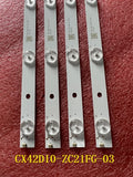 LED backlight strip For BBK 42LEX-5037 CX42D10-ZC21FG-03 CX416M03 CX420DLEDM LE-4219H V420HJ2-P01 F42C7000E 42CF19-T2
