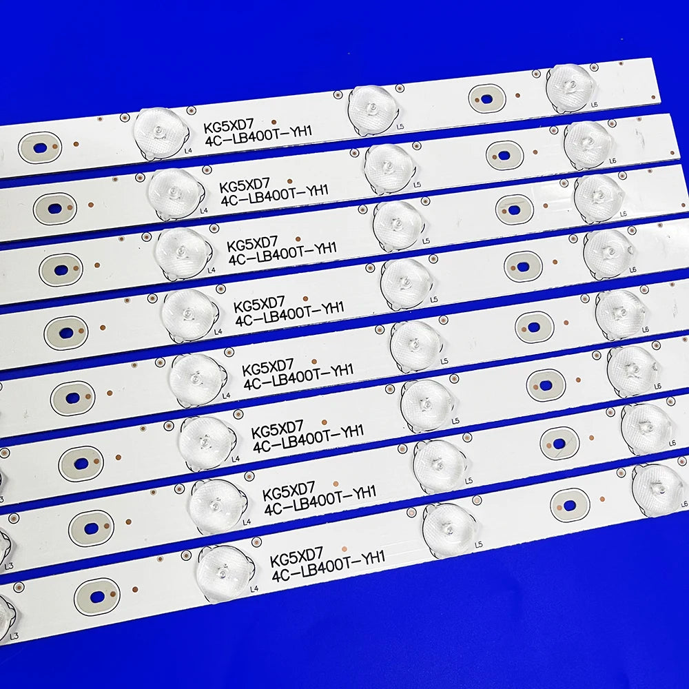 8PCS LED Strip 4C-LB4006-YH1 YH3 006-P2K1793B 39F2370-6EA 40F2370-6EA for Dl4061 40L1550C 40L2450C LED40C720J