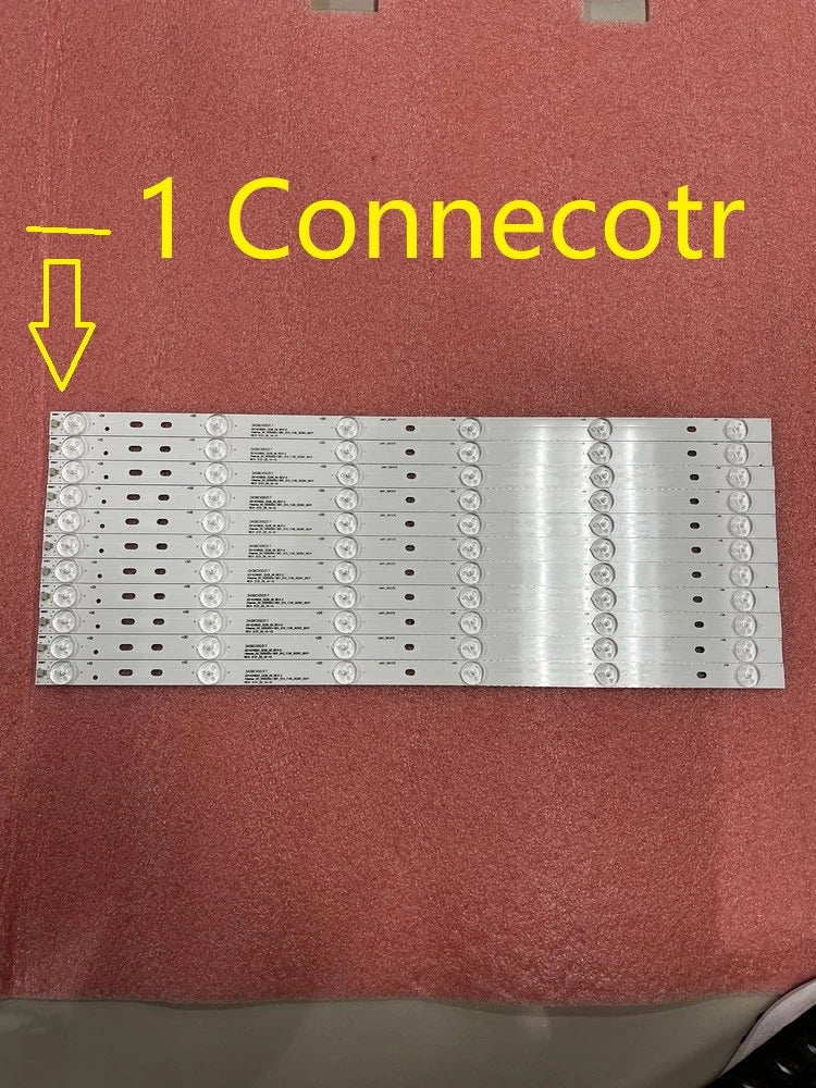 Kit 11pcs 6LED LED Backlight Strip For Hisense -50-HD500DU-B01-010-11X6-3030C-6S1P 50CU6000 50H7GB1 50H7GB2 LTDN50K321