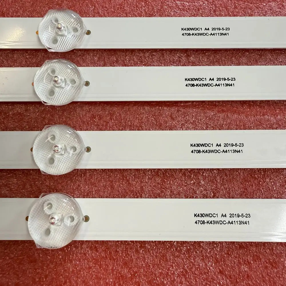 LED Backlight Strip for Toshiba TV 43LF621U21 43LF621C21 4708-K43WDC-A4113N41 K430WD1 A4