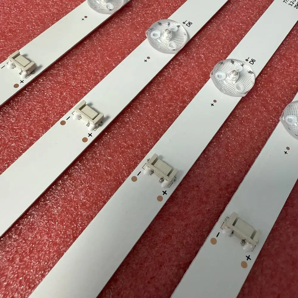 4pcs/set LED Strip for Panasonic TH-50GX580C 50C60 PTV50Q20SNBL TH50GX580C 7700-650000-D360 RF-AZ50030SE30-0801