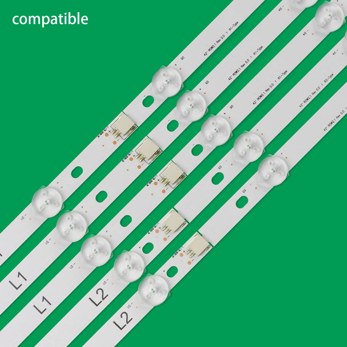 100pcs/10set New LED Backlight strip For 6916L-1412A 1413A 1414A 1415A 42LP360H 42LN540 6637L-0025A 42LN575