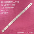 Lámpara LED de TV,T49FSL5130 T49FSE1170  T49FSL6010 49HR332M11A2, 49D1200, 4C-LB490T-HR9, HR-88C23-00045,