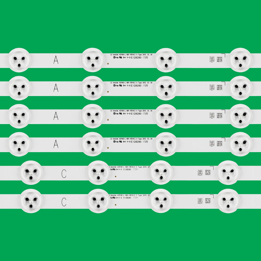 LED backlight strip for Innotek 42 42FHD-L NDV A+C for Hitachi 42HXT12U 42HXT42U 42HXT42UH VES420UNDL-N01 42PFL3008