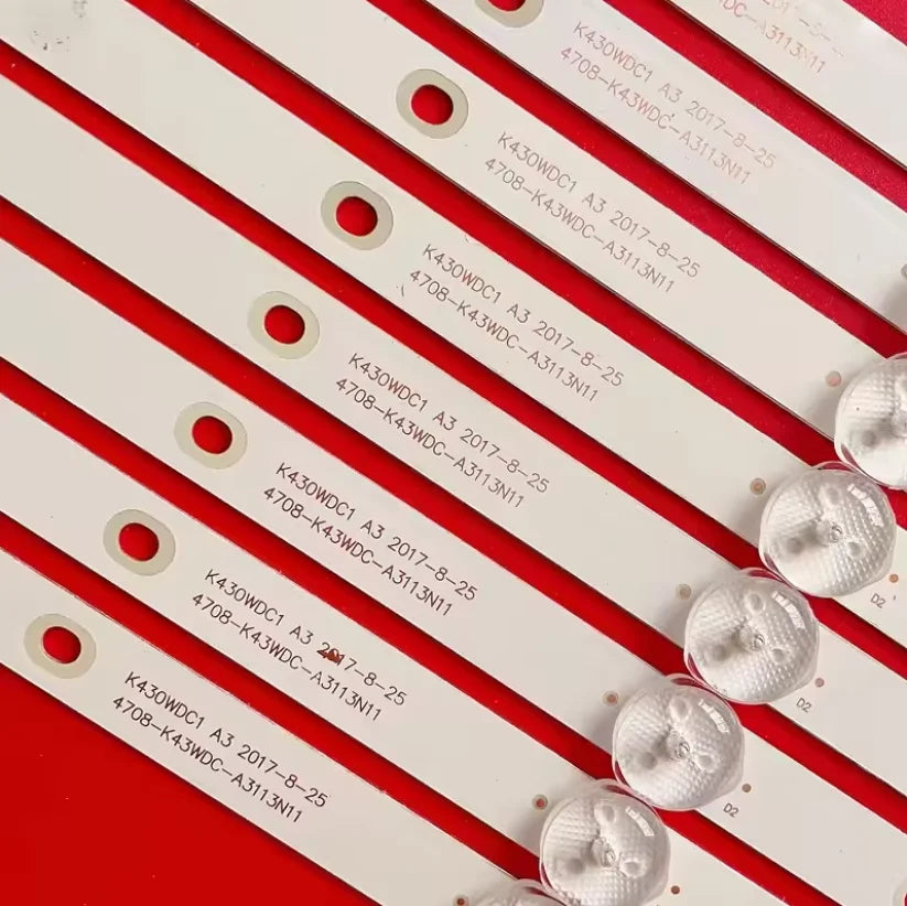 LED Backlight strip 4708-K43WDC-A1113N11 A2113N11 For 43PFS412 43HFF5952 43L1600C LE43M3579 43PFF3012/T3 43HFF5952/T3