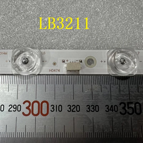 11 LED(6V)LED Backlight Strip For Thomson 32FD5526 32FD5506 TCL 32RS520K 32S327 32A265 32A260 4C-LB3211-ZM01J ZM02J LVF320NDEL