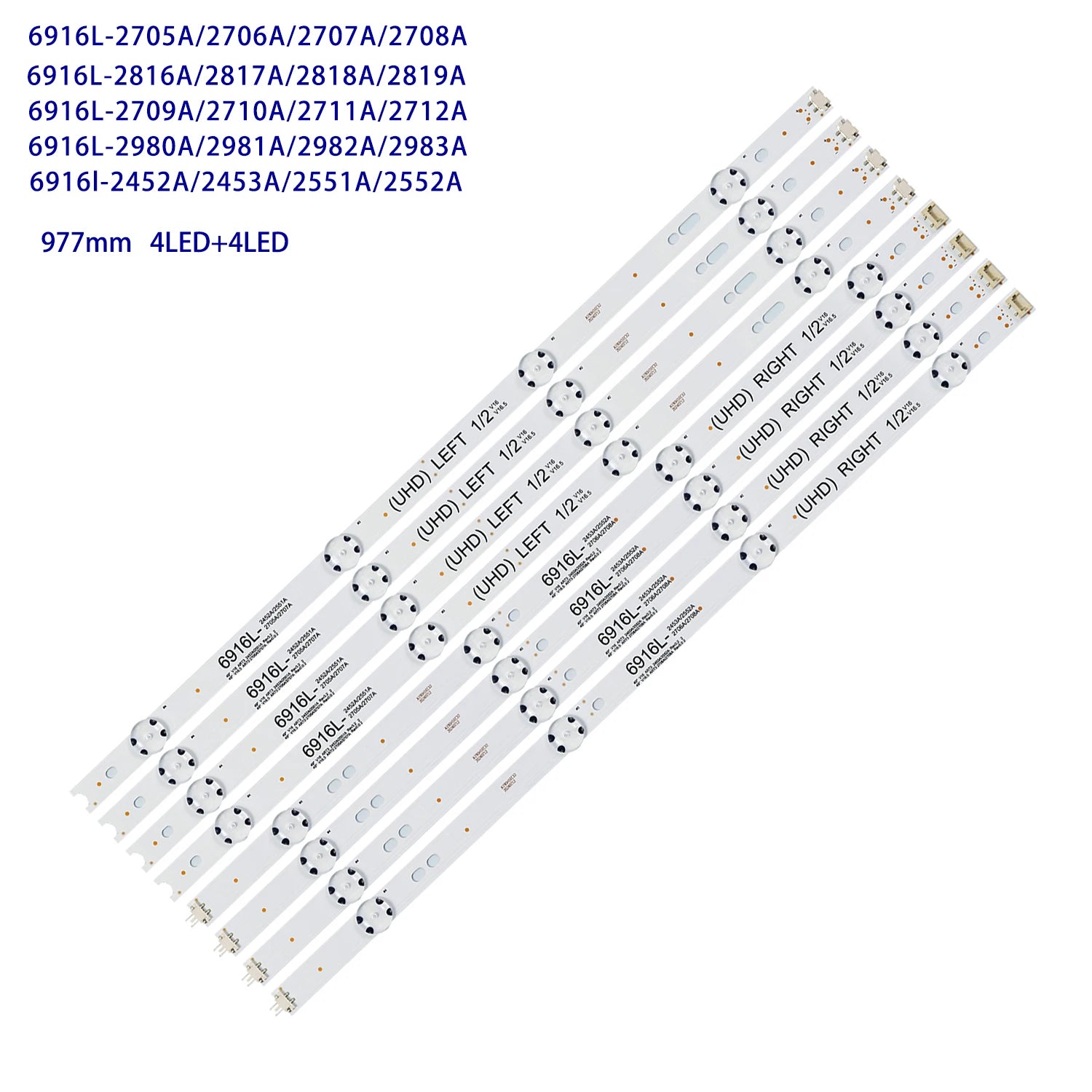 LED backlight strip for 49UH651V 49UH6800 49LH6680 49UH6507 49UH6509 49UH650T 49UH652T 49UH67IV 49LV300C 49LJ5100 49LF5100-TA