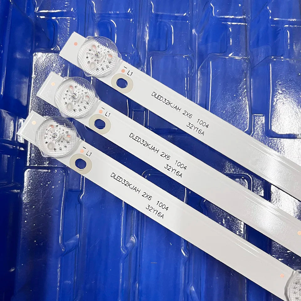 kit 2pcs LED Backlight Strip For Atvio atv 3215 Atv3215led Atv3215 Dled32kjah 2X6 1004  Sc-32hs880n Ptv3215led Ptv3216iled