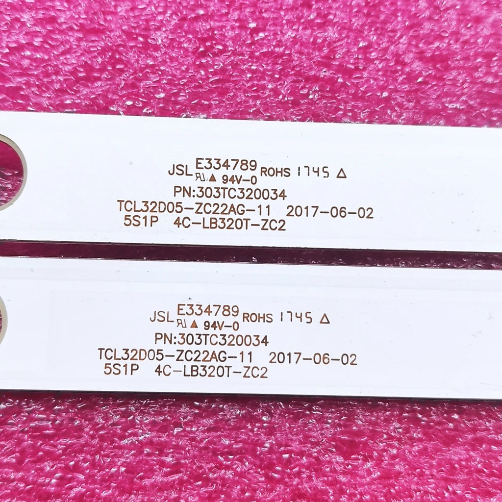 TV Lamps Kit LED Backlight Strips 32HR332M05A7 32D1200 GL 4C-LB320T-HR9C LED Bars Band TCL32D05-ZC22AG-16 Rulers TC32L72A-V01