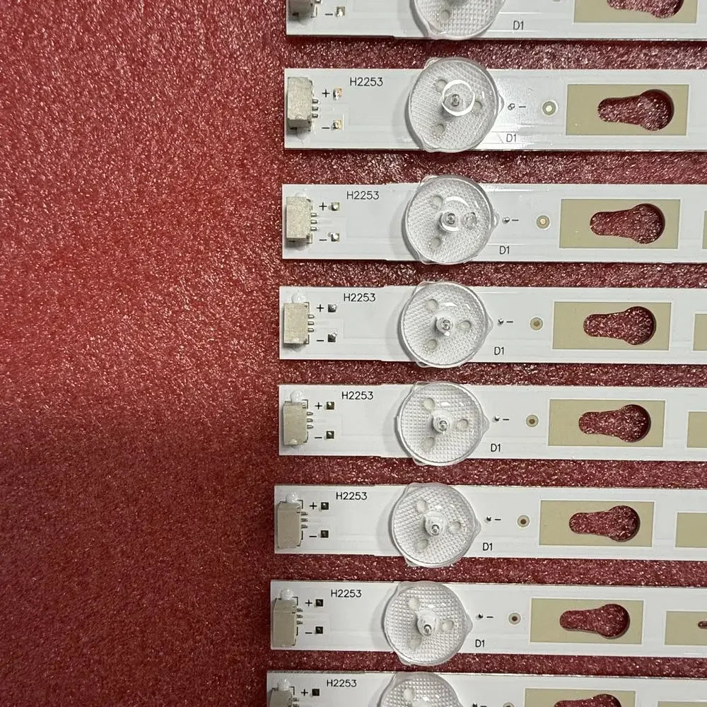 8pcs/set LED Strip For 7LED 65UP7000PUA 65UN7000PUD 65UN70006LA 65PFL5765/F8 4C-LB650T-YHB TCL-65D1200-3030FC 65HR332M07A3
