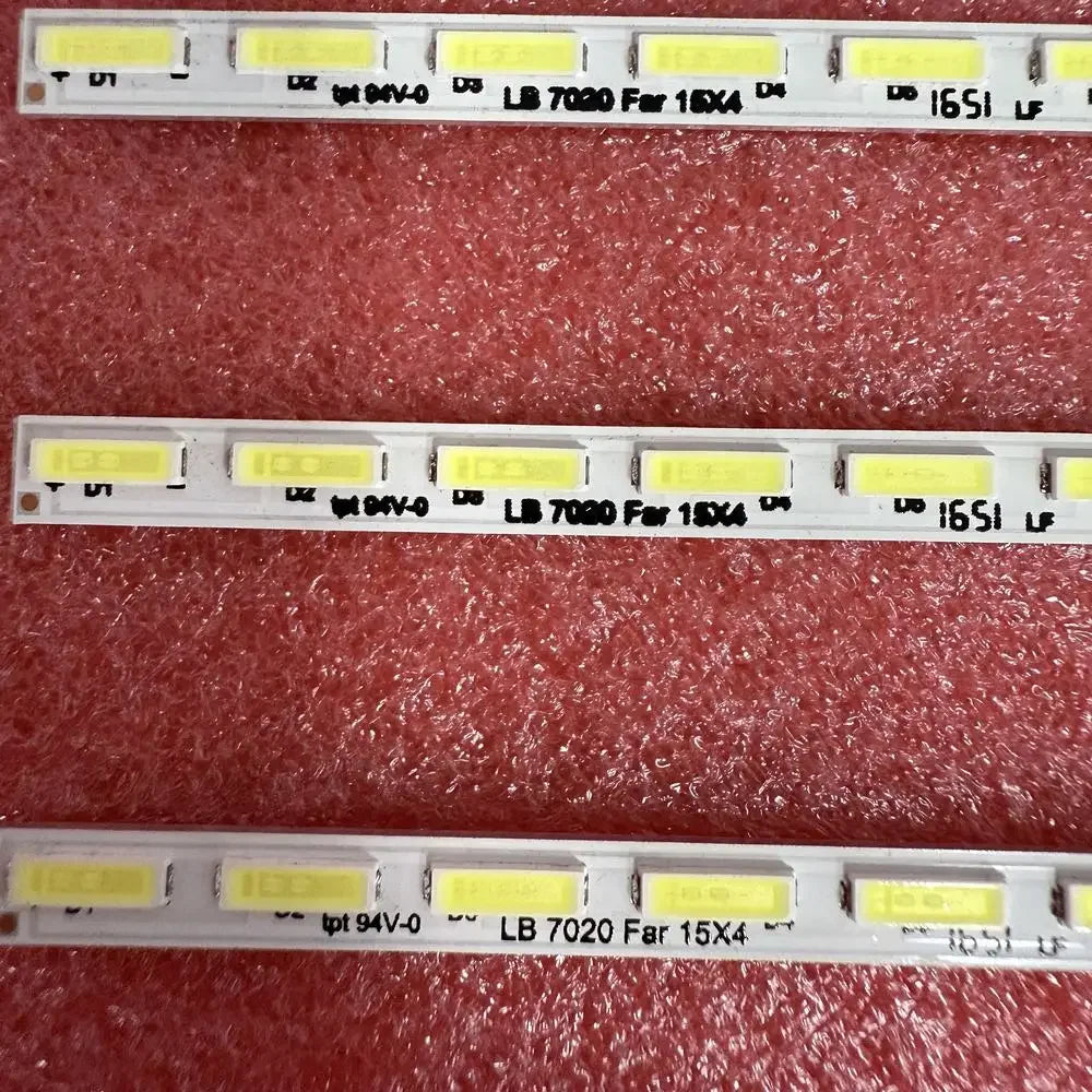 LED Strip(3)For SONY XBR-75X850D KD-75XD8505 KD-75X8500D 73.75S08.D02-3-DX1 16801D LB_7020 60 LED D75QF58B S750QF58 V4